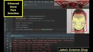 Enhancing Tello Face Detection | OpenCV & MediaPipe Face Mesh Model | Drone Face Detection Tutorial