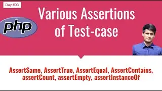 #03 PHPUnit All Assertions - PHPUnit Test Bangla Tutorial