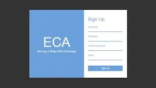 Sign Up Form HTML CSS