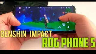 GENSHIN IMPACT - Asus ROG PHONE 5 | ALL HIGH SETTINGS 60 FPS