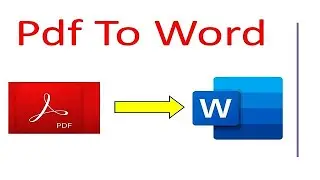 How to Convert PDF to Word