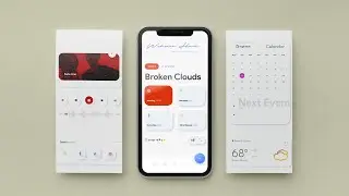 Make Your Android Look Better For Free | KWGT Setup #1 | Red & White Theme | Nova Launcher Setup