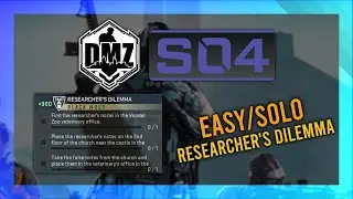 Researchers Dilemma (Black Mous) GUIDE | DMZ Season 4 Mission Guide | Vondel Guide