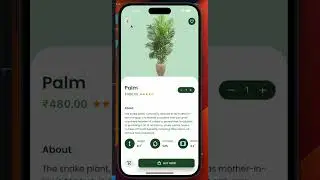 Flutter Plant App | Flutter UI KIT | Flutter Designs