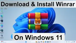 How to Download and Install Winrar in Windows 10/11 Computer & Laptop | Winrar Kaise Install Kare