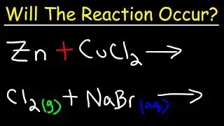 Chemistry - Will The Reaction Occur?