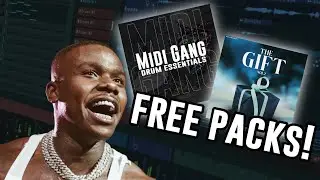 I made a FIRE DaBaby Type Beat | FREE trap drum pattern midi kit & FREE Sample Pack