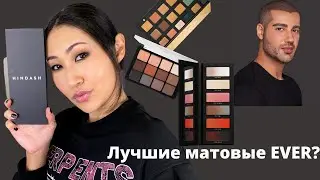 Новинка HINDASH Beautopsy | Сравнение с Viseart Neutral Mattes и Natasha Denona | 2 Макияжа и Свотчи