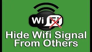 Hide Your WiFi Network signal and Connect To Hidden SSID