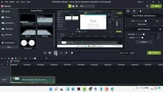 how to remove noise from video in camtasia