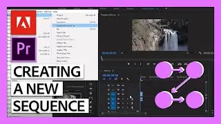 Creating a Sequence in Premiere Pro | Adobe Social Media Video Course