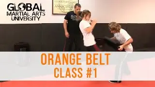 Beginner Krav Maga - Orange Belt/Level 2 - Class #1 (Knees, Sprawling, Fatigue Drill)