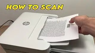 HP Deskjet 4155e Printer : How to Use the Scanner