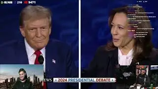 TRUMP vs KAMALA *Intense Immigration and Mobs debate