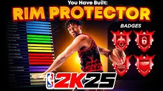 The Best 6'11 Rim Protector Shooting Center in NBA 2K25 Best Center Build