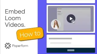 How to embed a Loom video on your form