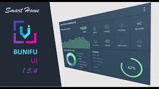 Visual Basic, Bunifu UI 1.5.4- Smart Home GUI