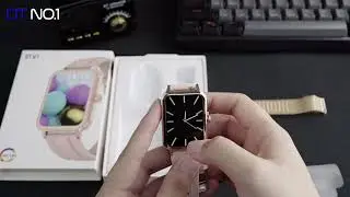 DT V1 Fashion Smartwatch Ultra-thin design for Women