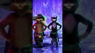 Puss & Kitty Softpaws DANCE CHALLENGE (La Vida Es Una) - Puss in Boots: The Last Wish