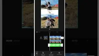 TUTORIAL EDIT DUA FOTO JADI SATU FRAME ESTETIK DI CAPCUT #viraltiktok  #shorts #editfoto #capcut