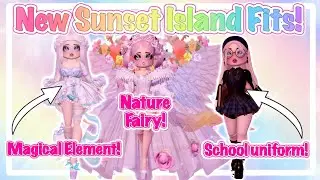 OUTFIT IDEAS FOR THE NEW SUNSET ISLAND THEMES!