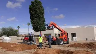 Moon Valley Nurseries Job Site in Paradise Valley, AZ