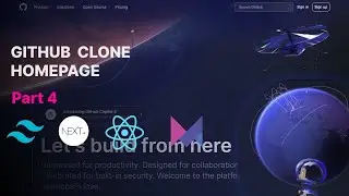 Build GitHub Homepage Clone (Part 4: Sticky Navbar ) Using NextJs and Tailwind CSS | Next Js Project