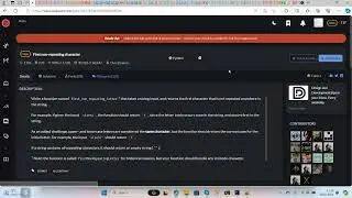 Coding with Code Wars: First non-repeating character | Python | Scala | Java