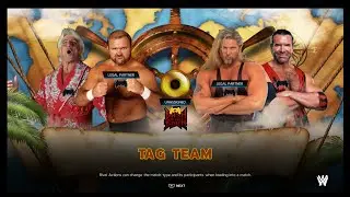 WWE 2K24: The Four Horsemen vs The NWO(c) - WCW TAG TEAM CHAMPIONSHIPS