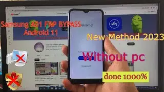 Samsung A01 FRP Bypass Android 11 ✔| Google Account Remove | FRP Unlock A015 | Without pc