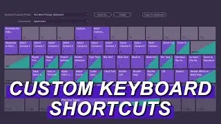 CUSTOM KEYBOARD SHORTCUTS | Edit Faster in Premiere Pro