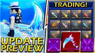 TRADING IS FINALLY HERE! - Blade Ball Update Showcase