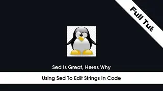 Using Sed To Edit Strings In The Linux Bash Script