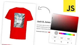 Change Product Image Color  w Javascript | Quick Tutorial