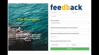 How to Create Feedback Page | Create Responsive Feedback Page | Feedback using Bootstrap|Source File