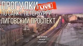 Гуляем по Питеру в прямом эфире - Лиговский проспект LIVE #НЕЭКСКУРСИЯ