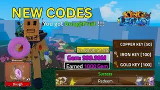 *NEW CODES* ALL WORKING CODES IN KING LEGACY 2024! | KING LEGACY CODES DOUGH