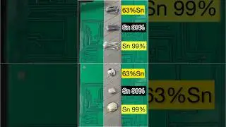 Leaded vs. Lead-Free Solder Wire: How Tin Content Impacts Your Soldering Results!