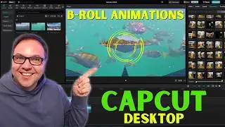 How to Animate B-Roll in Capcut for PC (Photos & Video Animations)