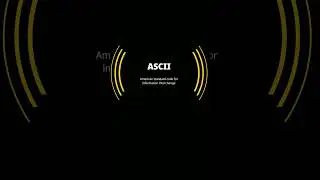 what is the full form of ASCII #shorts #tunneling_physics #physics #Digital Electronic