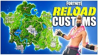 🔴Fortnite Reload Customs LIVE! Join now🔥