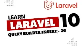 Laravel tutorial in hindi | How to insert data using query builder in Laravel 