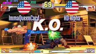 FT5 @sfiii3nr1: ImmaQueenCard (US) vs KD Alpha (US) [SF III 3rd Strike sfiii sf3 Fightcade] Oct 30