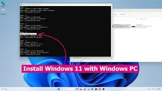 CMD : How to install Windows 11 using command prompt