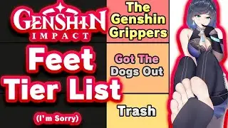 Genshin Impact Feet Tier List    (20k Subscriber Special)    I        Anime Dakimakura Pillow