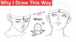 Why I Draw Faces This Way (Face Drawing Techniques)