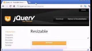 jQUERY PART 19 Resizable (jquery)