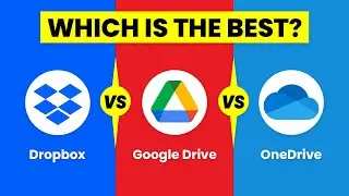 Google Drive vs Dropbox vs OneDrive | Best Cloud Storage 2024 (who wins?)