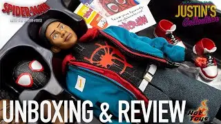 Hot Toys Miles Morales Spider-Man Into The Spider-Verse Unboxing & Review