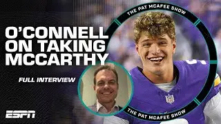 Kevin OConnell details the excitement around Vikings after picking J.J. McCarthy | Pat McAfee Show